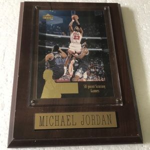 Collectable Michael Jordan wall hanging photo